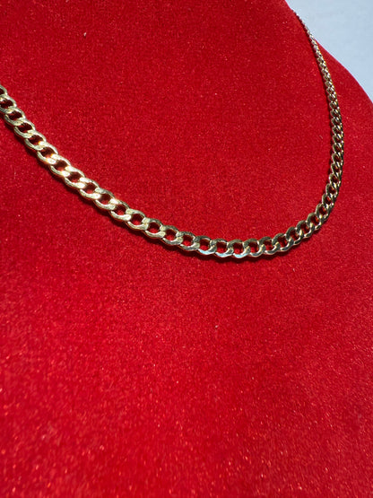 Gold chain 54 cm