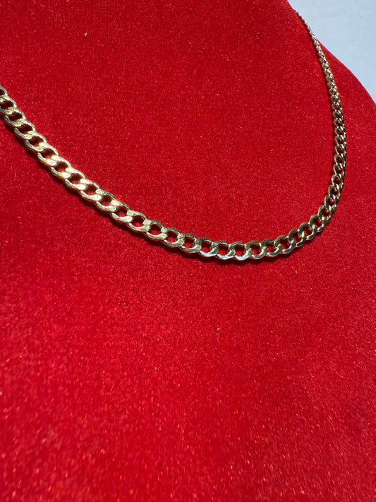 Gold chain 54 cm