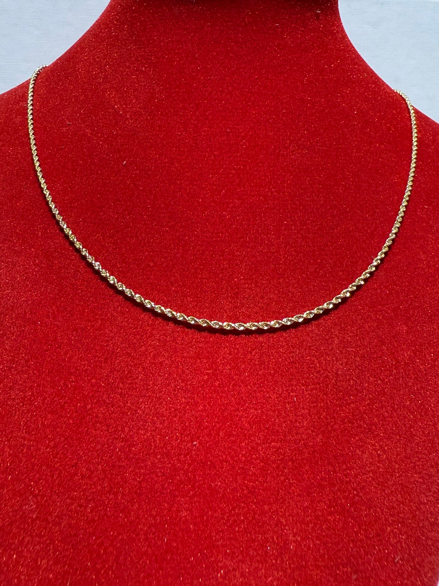 Gold chain 45 cm