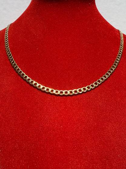 Gold chain 54 cm