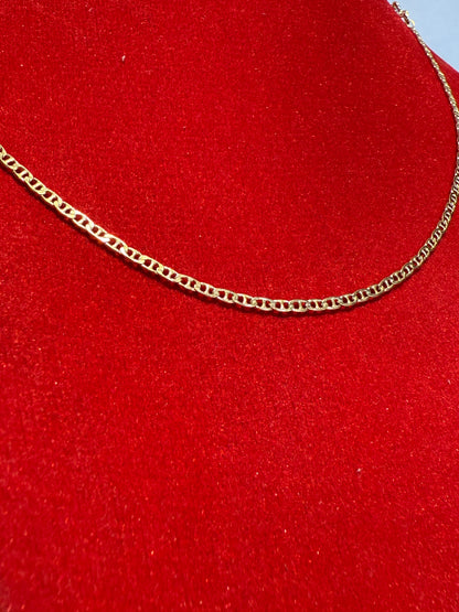 Gold chain 55 cm