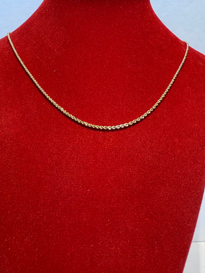 Gold chain 50 cm