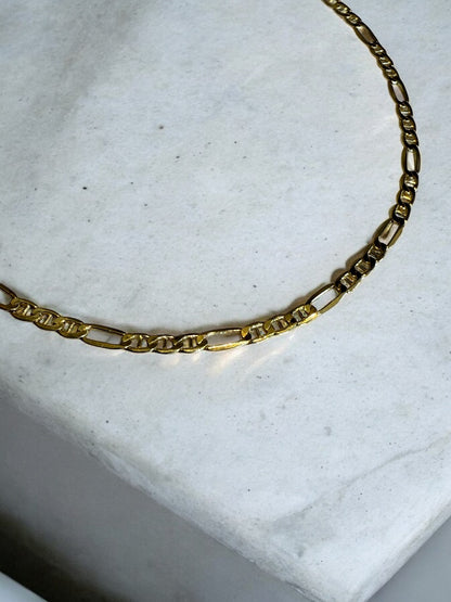 Gold bracelet 20 cm