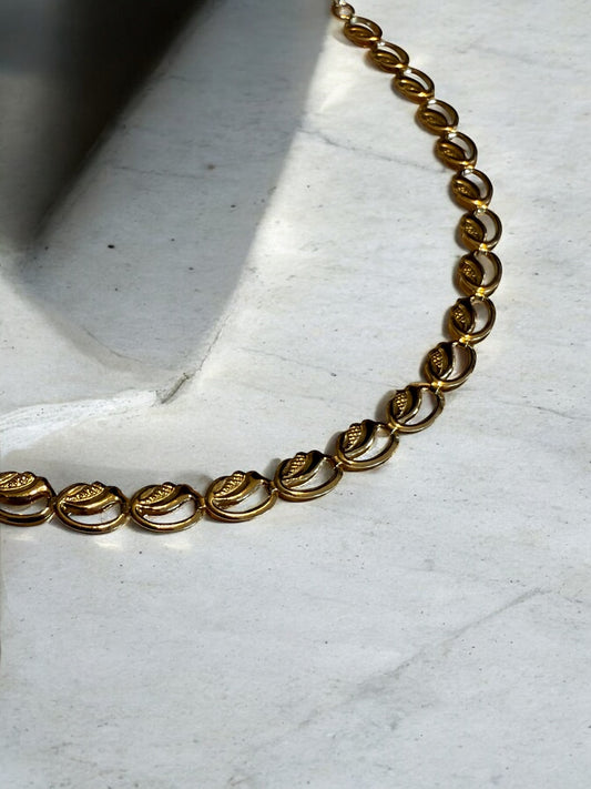 Gold Bracelet 18 cm